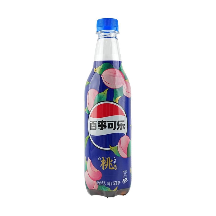 Pepsi white peach oolong 